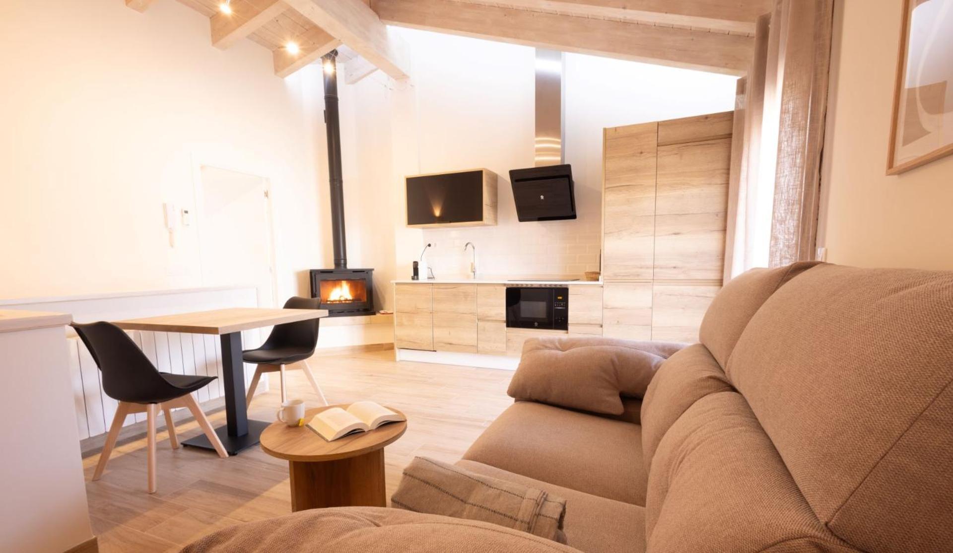El Sueno Del Buho 6. Atico Con Chimena Apartment Beceite Ngoại thất bức ảnh