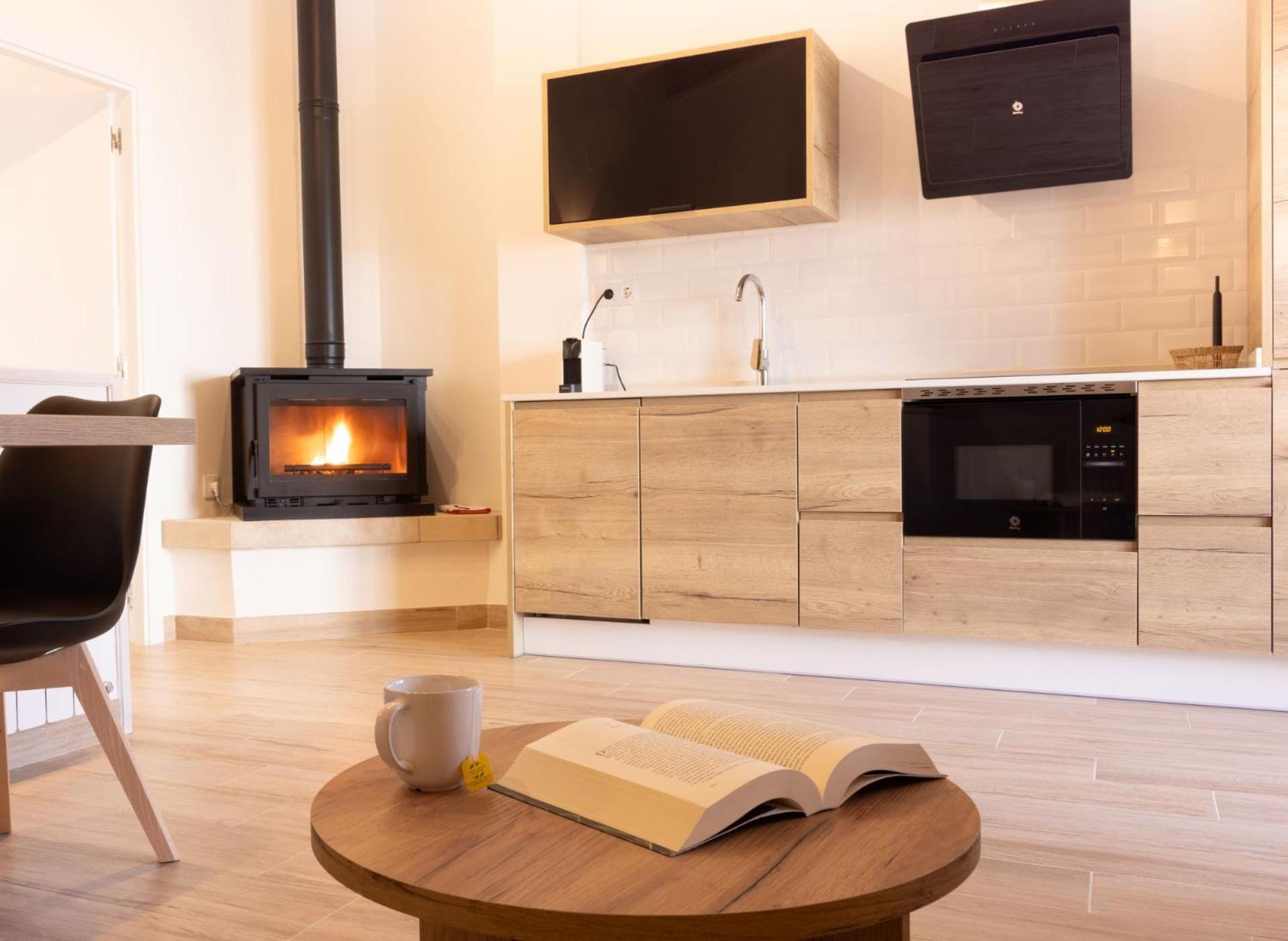 El Sueno Del Buho 6. Atico Con Chimena Apartment Beceite Ngoại thất bức ảnh